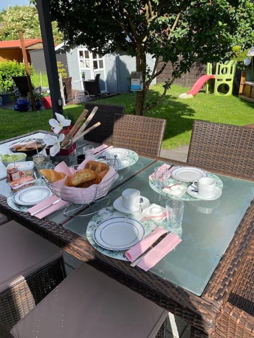 Urlaubsdomizil Norden/Norddeich, Mit Garten Exteriör bild